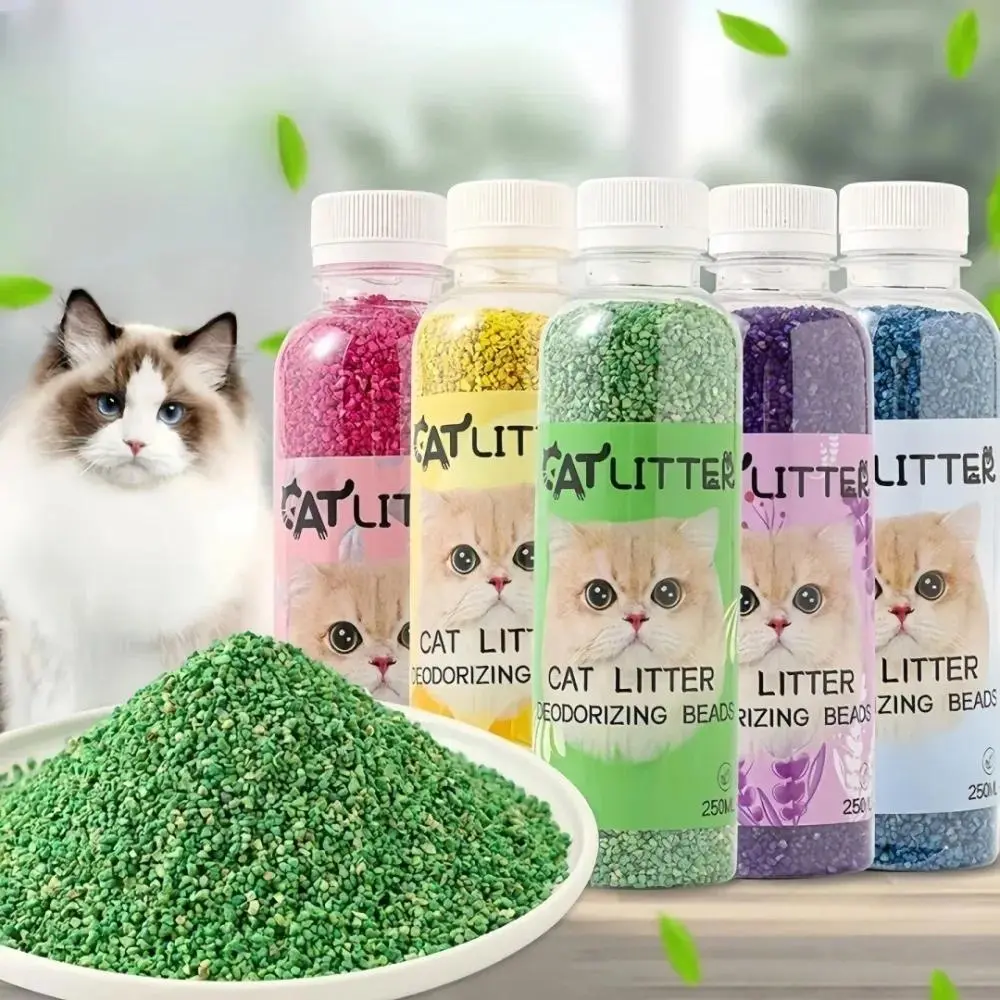 Cat Litter Deodorizing Beads Toilet Granules Litter Box Long Lasting Freshness Air Purification Deodorizer Pet Cleaning Products