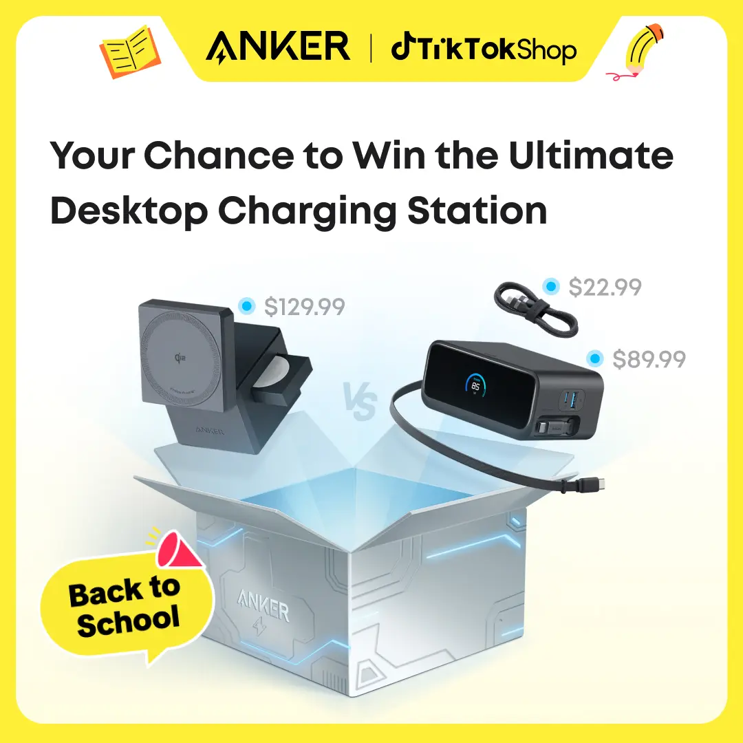 Anker Desktop Essentials Blind Box | Power Bundle, Space-Saving, Fast Charging#DealsForYouDays