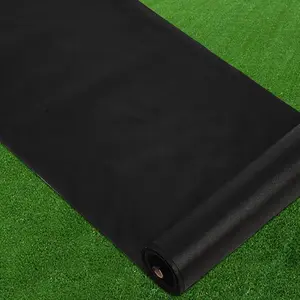 GARVEE 4ft x100ft Weed Barrier Landscape Fabric 1.8oz Garden Weed Barrier Fabric, Premium Non-Woven Ground Cover Weed Barrier Mat, Weed Control Garden Cloth for Yards, Grounding
