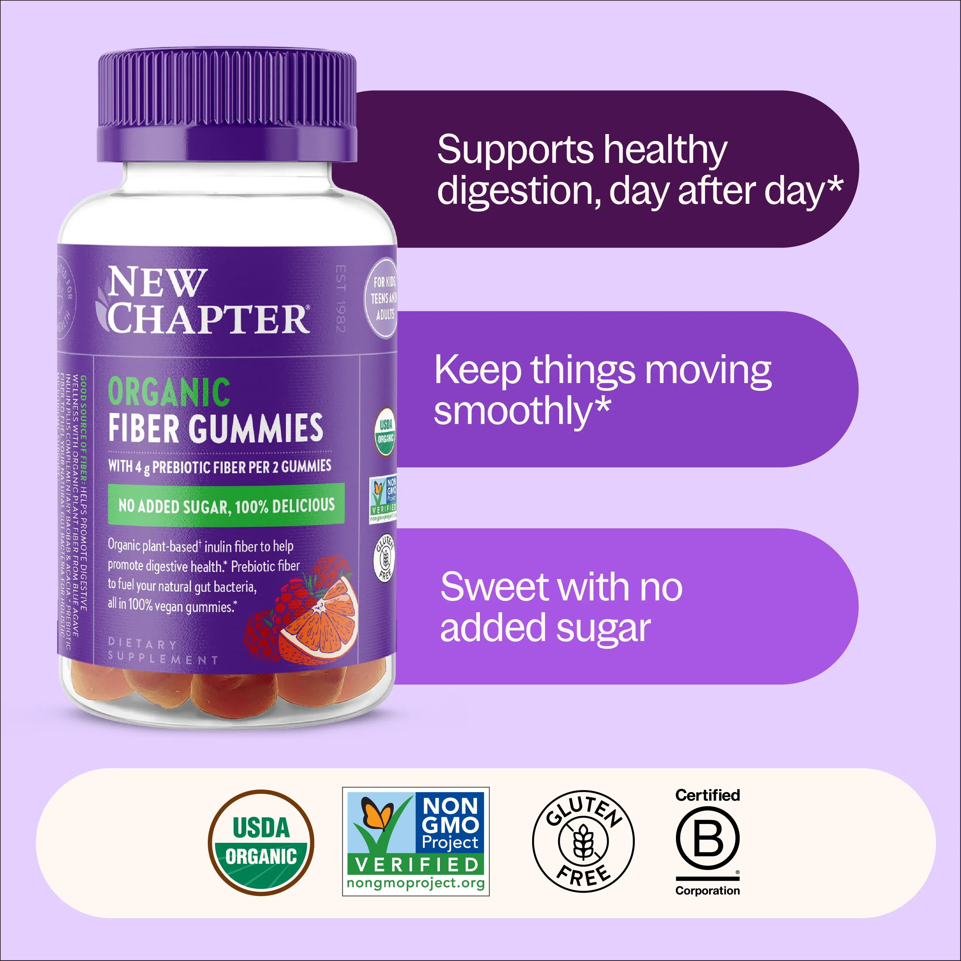 Organic Fiber Gummies