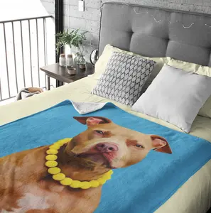 Custom Pet Photo Blankets