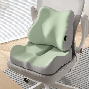 2pcs/1pc lumbar support cushion, 2026 upgraded version, ideal for long hours of sitting in the office, waist protection cushion for students, integrated waist support office cushion, back cushion, office chair cushion, computer chair cushion