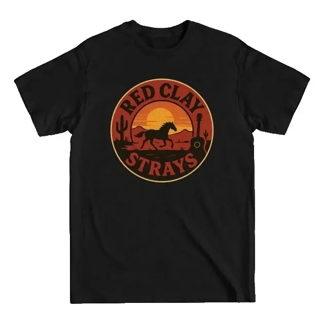 2025 The Red Clay Strays Basic Logo T Shirt Full Size S-5XL