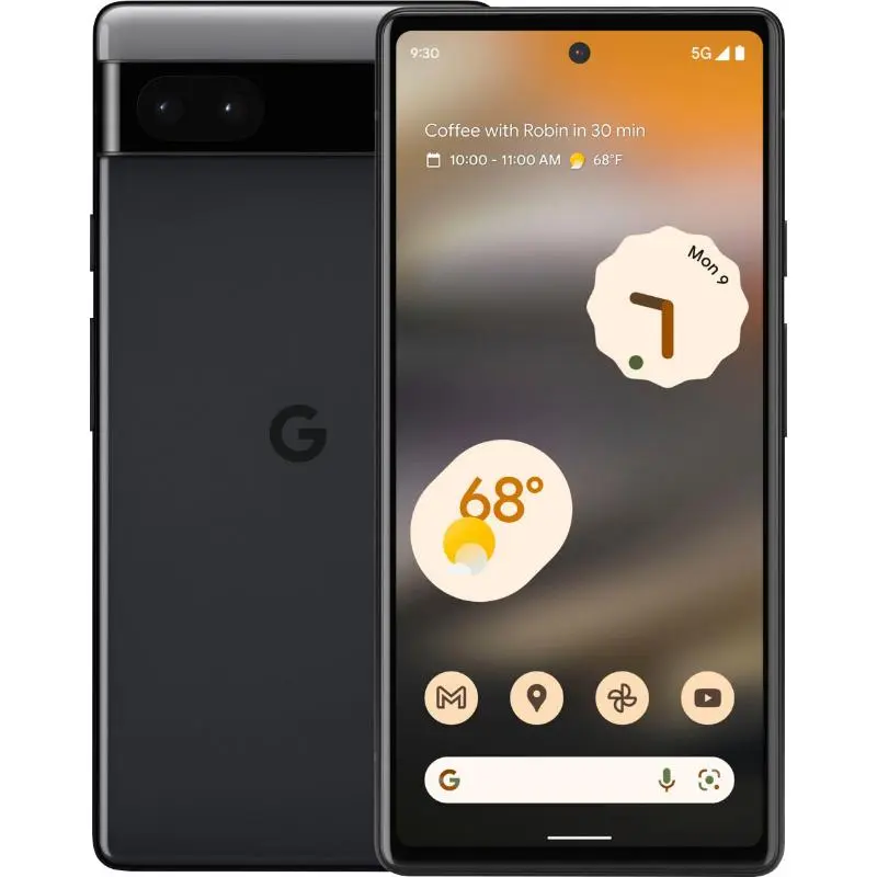 Refurbished Google Pixel 6a GX7AS (Fully Unlocked) Acceptable Condition with 1 Year Warranty