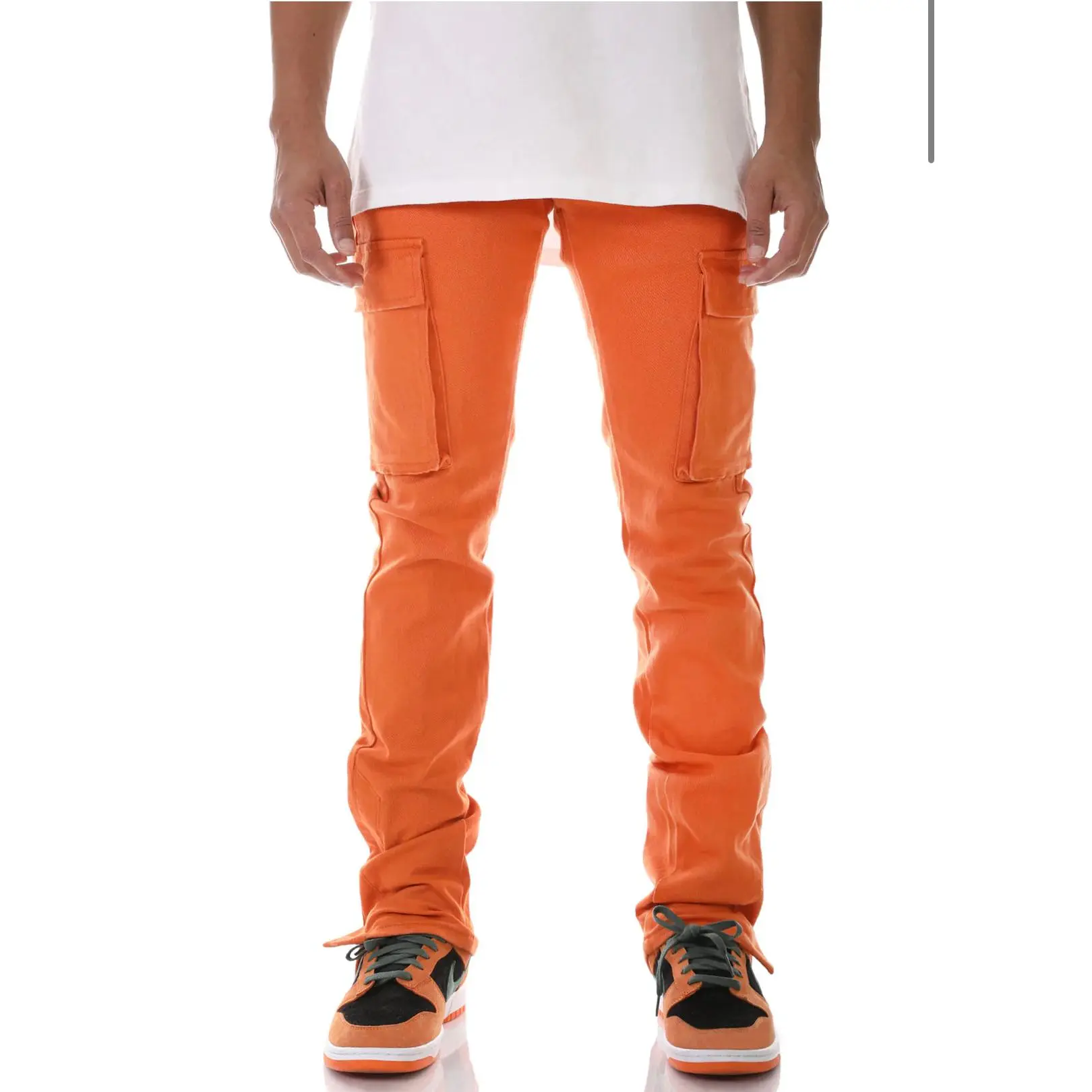 KDNK Stacked Double Cargo Pants