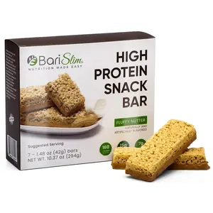 High Protein Snack Bar for Bariatric Patients - Nutrient Rich Snack for Post-Surgery Wellness - Fluffy Nutter