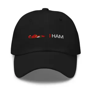 Ferrari Hamilton Fan Dad Hat