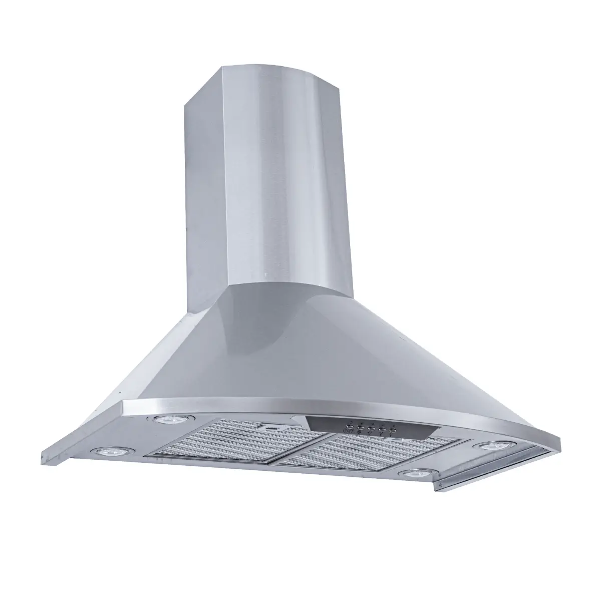 Proline Vector - Ducted Wall-Mounted Range Hood, 600 CFM | Stainless Steel Finish