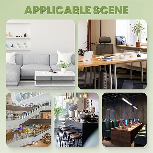 2PCS/4PCS Plug-In Power Box with US Plug 2026 Updated Design, Compatible with 90–250V Input Range