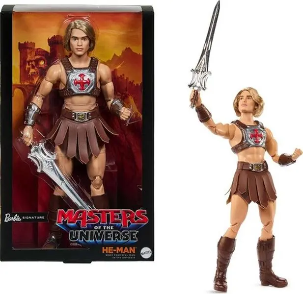 Barbie Signature Ken Masters of the Universe He-Man (He-Man, MOTU  [COLLECTIBLES] Paper Doll, Collectible