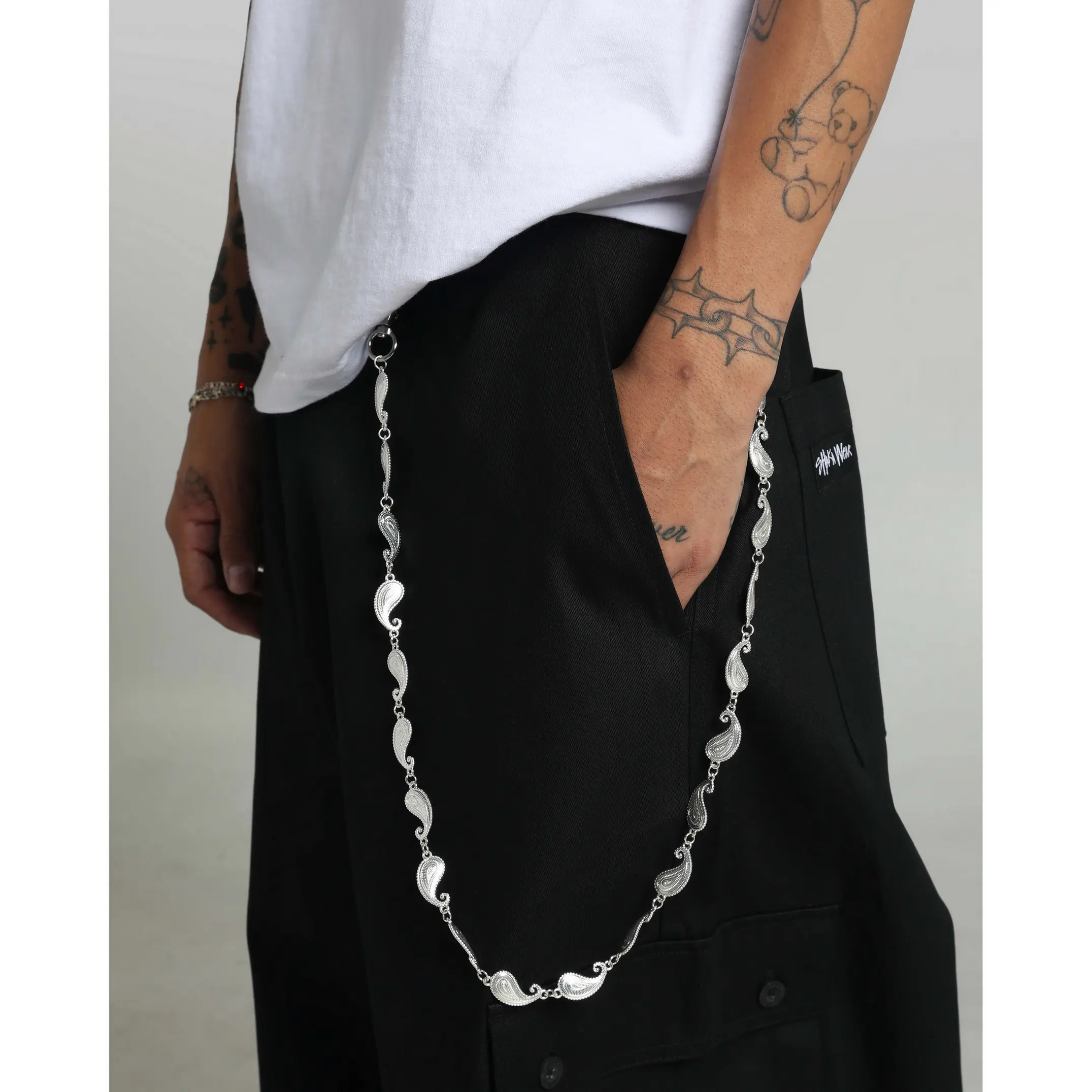 Paisley Wallet Chain Accessory - TikTok Shop