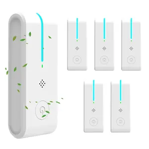 Plug In Air Ionizers - Negative Ion Technology Air Purifier - Quiet Operation Portable Air Filter Odor, Pets Smell for Home, Bedroom, Office, Garage Room- Air Cleaner White (6 Pack) air purifiers