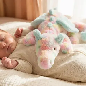 Jellycat Lazulia Dragon Plush 50cm/70cm – Soft Comfort Toy Doll for Abebe, Perfect for Cuddles and Relaxation