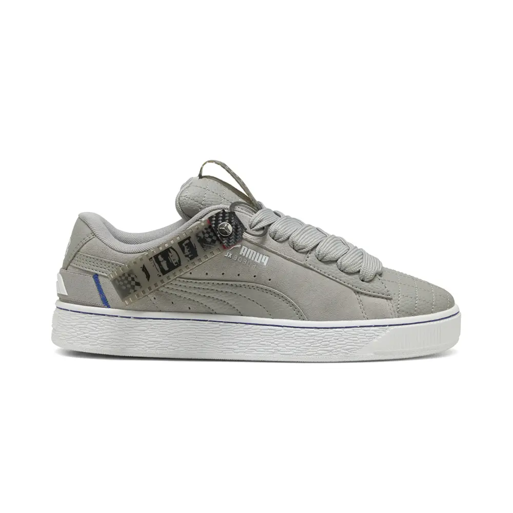 PUMA Mens Formula 1 X Suede Xl 75 Years Hero Lace Up Sneakers Shoes Casual - Grey