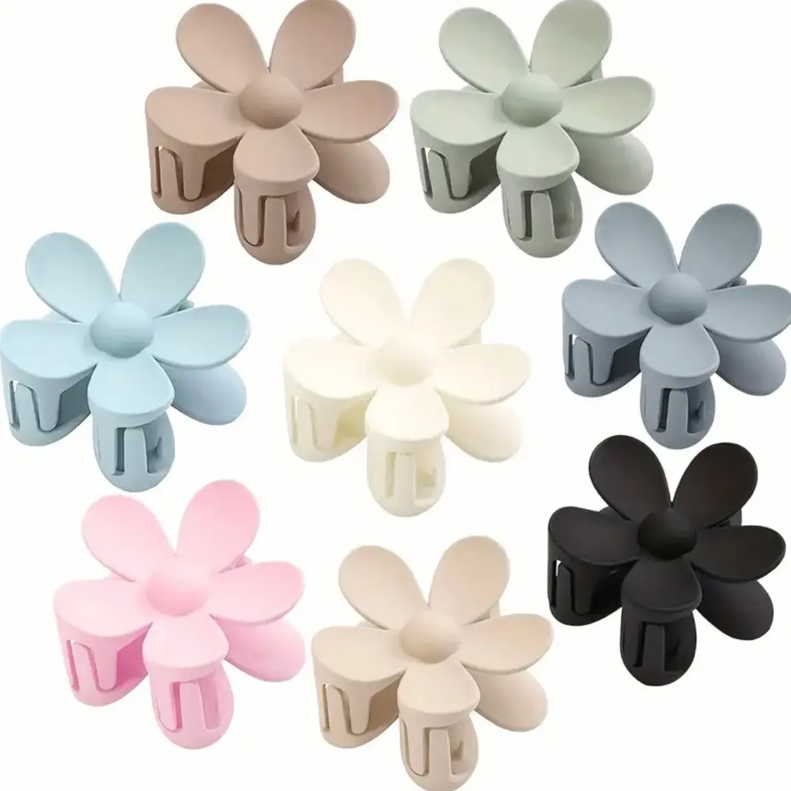 Random color Large flower claw clip Random color Large flower claw clip