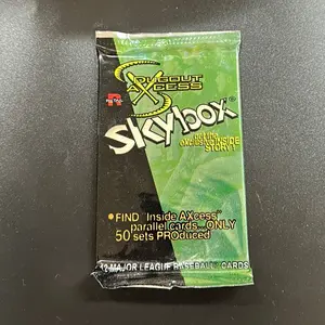 One Pack of 1998 SkyBox Dugout Access Baseball Trading Cards