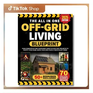 The All In One Off Grid Living Blueprint: Your Complete DIY Self-Sufficient Lifestyle With 100+ Projects To Fortify Your Home, Grow Your Own Food & Thrive In Any Crisis --  Jaxon Ridge - Paperback