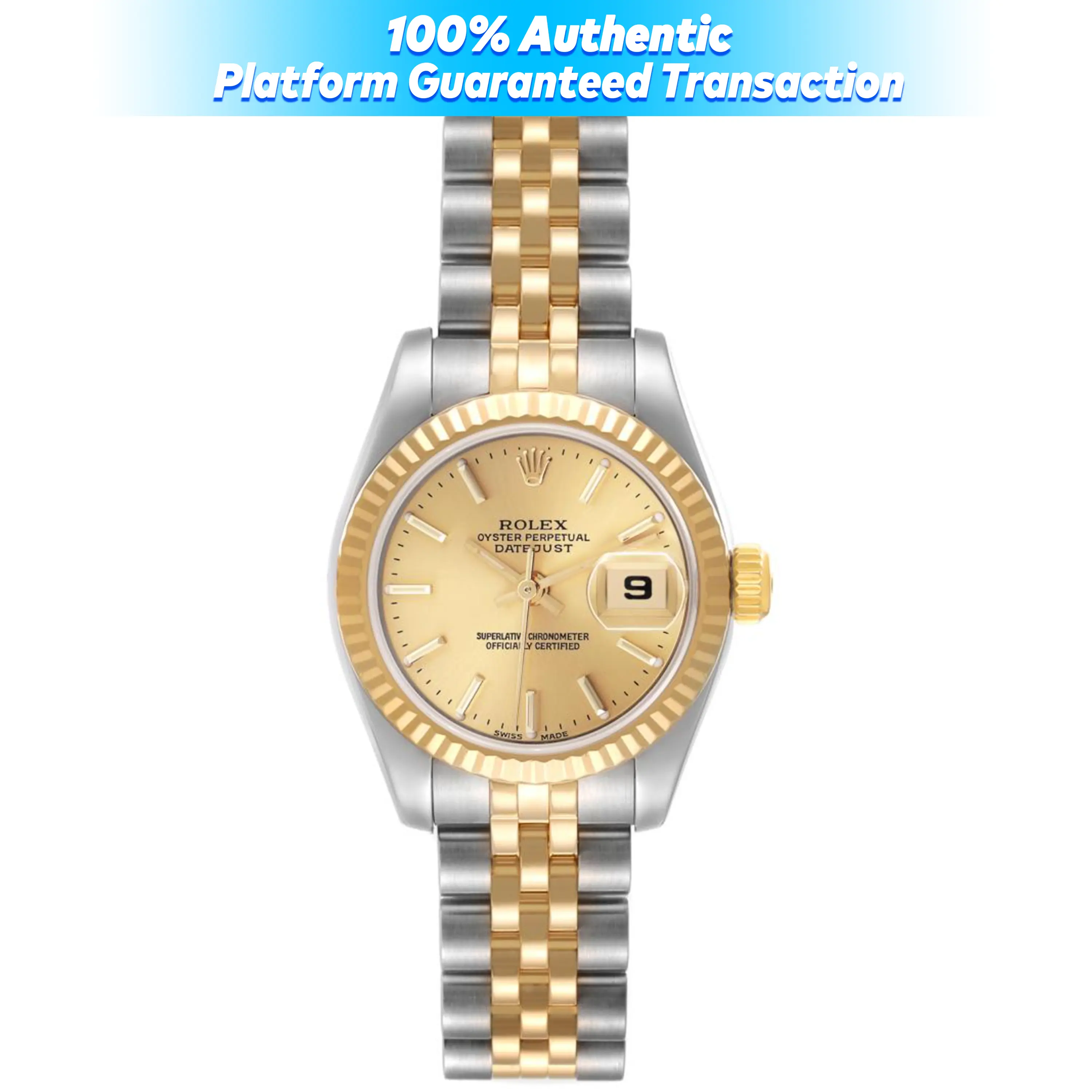 Rolex Oyster Perpetual Lady-Datejust 26mm Reference： 179173 / M179173/8742