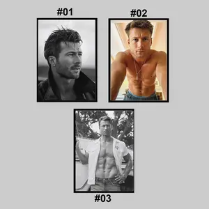 Custom Glen Powell Retro Poster, Twisters Movie, Fan Gift Poster