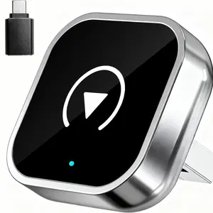 2026 Wireless Carplay Adapter for Android & Other Models, Quick Connection, No Delay, Hands-Free Calling, Suitable for 2016+ Wired Vehicles