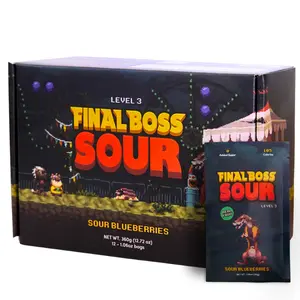 Level 3 Blueberries (12 pack) Dried Fruit Sour Snack