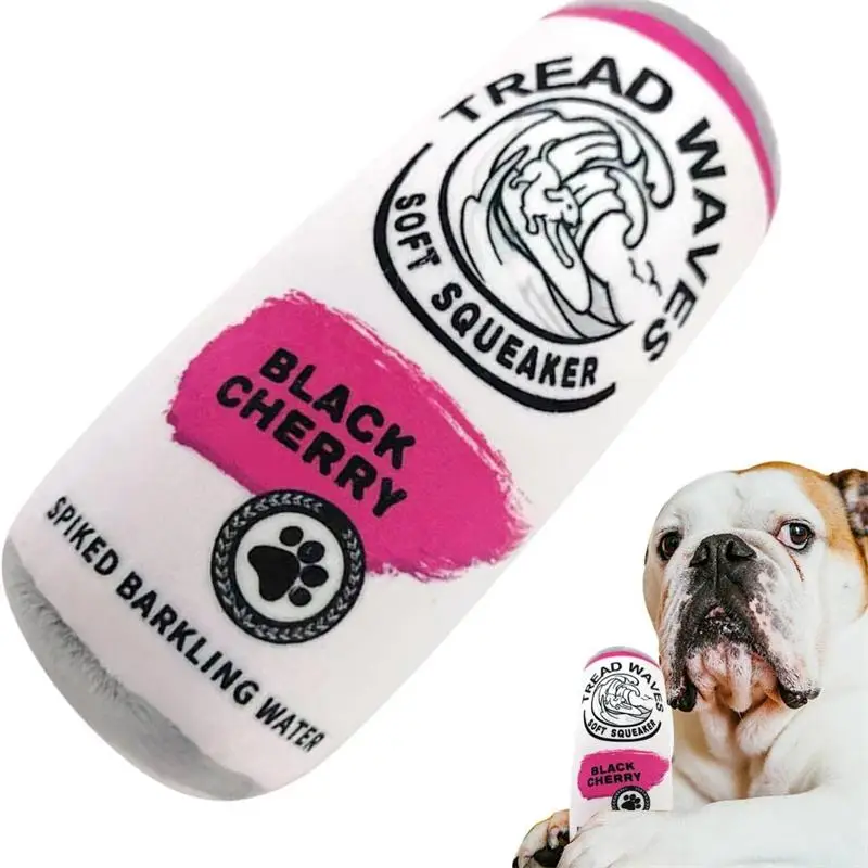 Soft Squeeze Can Design Plush Toy for Dogs, Interactive Dog Chewing Toy, Dog Teeth Cleaning Toy, Pet Interactive Toy, Pet Supplies