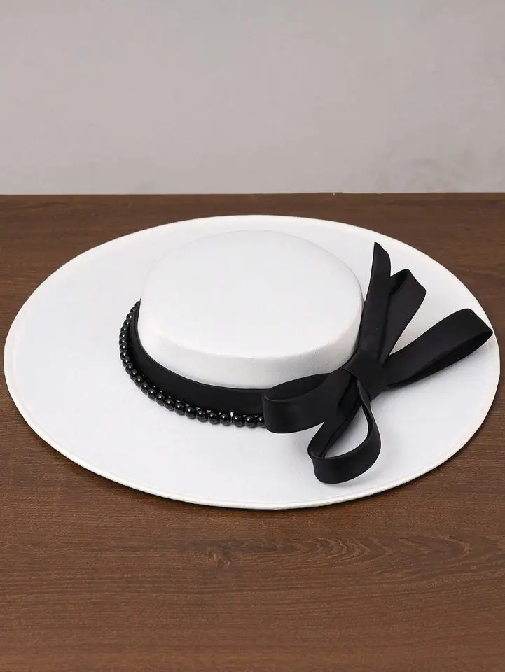 LocalFrench Style Mini Hat, Bridal Hat, White Hat, Wedding Hat, Headdress Hat, Mini Hat, Women's Hat, Adult Hat, Retro Hat, Qipao Dress Hat, Veil Hat, Mini Hat, Women's Hat, Elegant Women's Hat, Women's Formal Hat