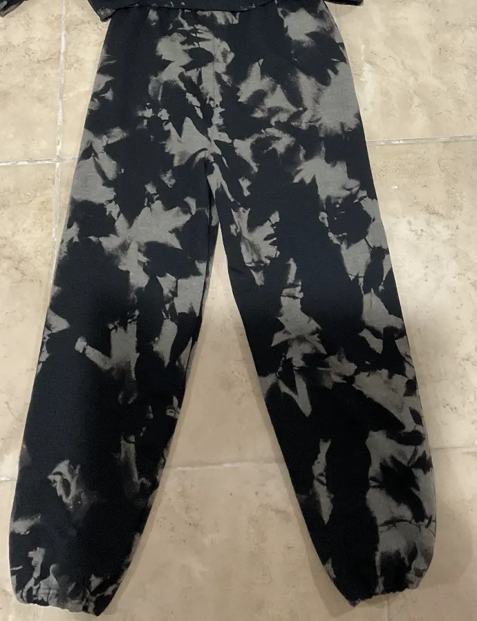 Cozy Hand Bleached Tie Dye Gildan Sweatpant