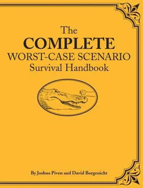 USED Book - The Complete Worst-Case Scenario Survival Handbook [With CDROM] by Piven, Joshua (Hardcover) - english
