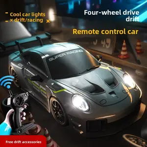 New hot-selling RC remote control sports car 911 remote control car Mi SU7 new energy electric car boy toy car model