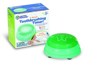 Learning Resources Toothbrush Timer, for toothbrush skills, comfort, timer with lights and sounds