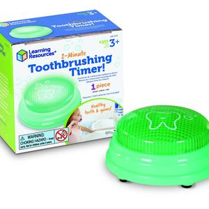 Learning Resources Toothbrush Timer, for toothbrush skills, comfort, timer with lights and sounds