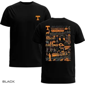 University of Tennessee Vols T-Shirt, Big Orange Country College Tee for Students, Volunteers Fans, and Game Day Spirit streetwear graphic  tee Flash Sale T-Shirt Trio men  gifts