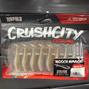 Crushcity Mooch Minnow Fishing Lure 2.5 - Tennessee Shad Color