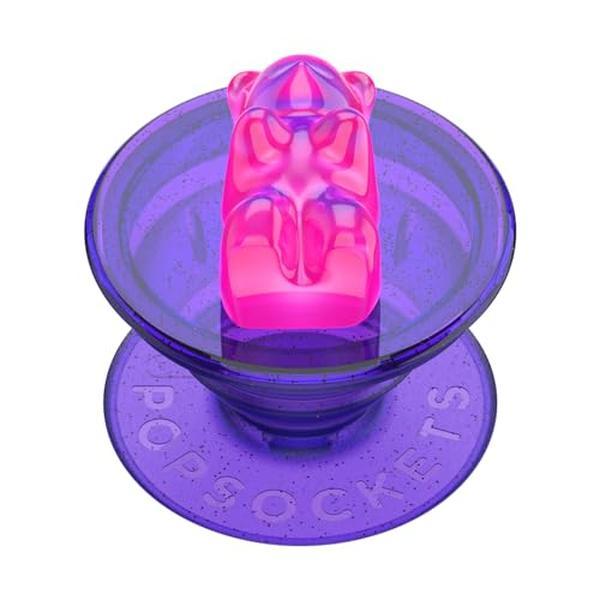 ​​​​PopSockets Phone Grip with Expanding Kickstand, Adhesive Grip - Bon Bon Gummy Bear Purple Punch