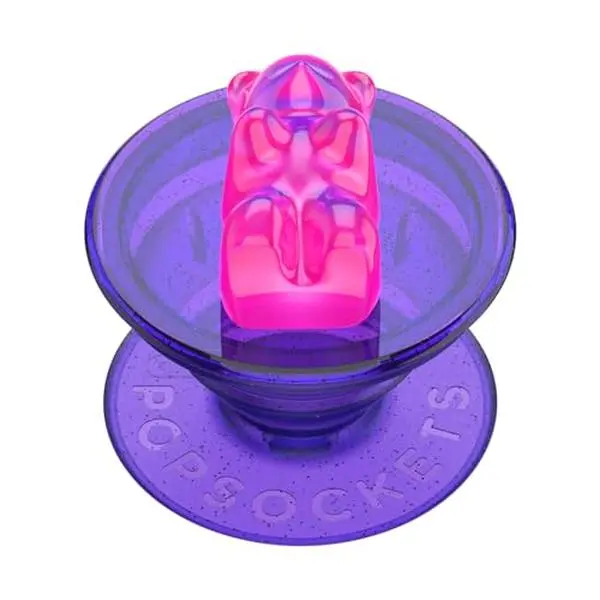 ​​​​PopSockets Phone Grip with Expanding Kickstand, Adhesive Grip - Bon Bon Gummy Bear Purple Punch