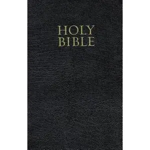 USED Book - The Holy Bible: New King James Version, Black, Bonded Leather, Personal Size Giant Print Reference Bible by Nelson Bibles Thomas Nelson (Paperback) - english