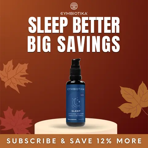 Liposomal Sleep Complex | 12-Pumps | Deep, Restful Sleep & Calm Nervous System | No Morning Grogginess | Melatonin, GABA, L-Theanine & Magnesium | 12-Ingredient Formula | Vitamin D3, B6 & B5 | Plant-Based | Third-Party Tested