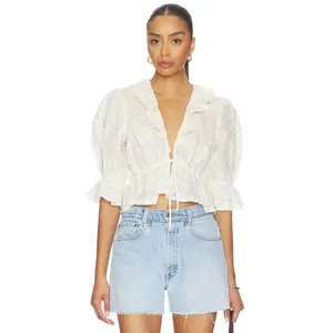 Tularosa Elisa Blouse in Ivory