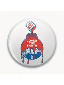 1Pc DIY Craft Buckle - 44mm (1.73 ") Sherwin Williams Pin for Bags, Jackets and Gifts, Holiday Gifts, Party Gifts