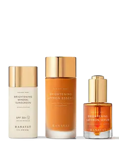 RANAVAT The Radiant Trio – 3-Piece Brightening Saffron Skincare Set RANAVAT The Radiant Trio – 3-Piece Brightening Saffron Skincare Set