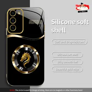 Suitable for [Galaxy S23 Fe] New faucet fashion high quality electroplated soft silicone protective case affordable anti-drop anti-fingerprint 995