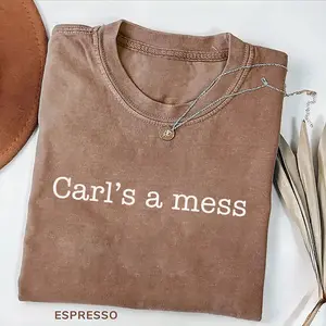 Retro Carl's a Mess Shirt, Summerhouse Quote Tee, Viral Meme Shirt, Funny Aesthetic Graphic Shirt, Trendy Minimal Quote TShirt, Unisex Shirt Gift