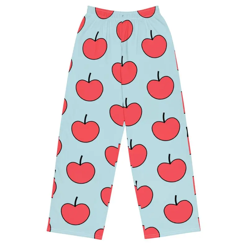 Bojack Horseman Apple All-over print Pajama Pants, Bojack Pajama Pants, Gift for Fan