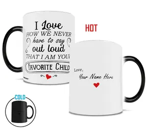 Parent Collection (Favorite Child - Personalized) Morphing Mugs® Heat-Sensitive Mug MMUG692
