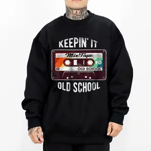 Old school Chicano Clothing, Mexican Clothes, KEEPIN Lowrider Clothes, Oversized Graphic Tee Medium Heavy Sweatshirt Hoodie for Men & Women