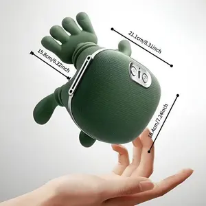 2026 Upgraded Wireless Neck & Shoulder Massager – 3D Kneading Deep Tissue Pain Relief with Heating, Bionic Hand Electric Cervical Back & Leg Massager, Lightweight Portable Relaxation Gift