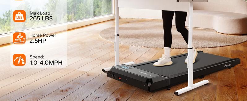 Dealsforyoudays MERACH Under Desk Treadmill, 2-in-1 Walking Pad for Walking and Jogging 2.5HP Low-Noise Treadmill with Remote Control Lanyard 265lbs Weight Capacity Dealsforyoudays MERACH Under Desk Treadmill, 2-in-1 Walking Pad for Walking and Jogging 2.5HP Low-Noise Treadmill with Remote Control Lanyard 265lbs Weight Capacity