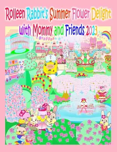 USED-Rolleen Rabbit's Summer Flower Delight with Mommy and Friends 2023 by Kong, Rowena (Paperback)
