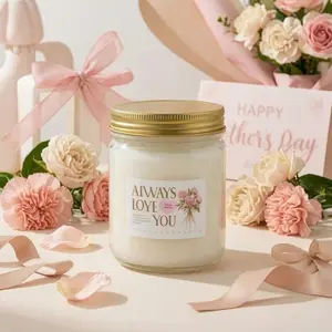 High-Quality 7oz Scented Candle by F&y Co., Ideal Father's Day Gift, Perfect Mother's Day Present, Relax at Home, Romantic Candle Gift